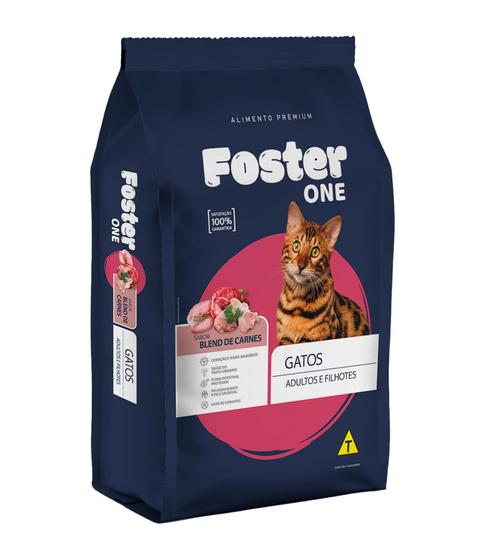 Imagem de Ração Foster Cats Blend Para Gatos Adulto 8kg