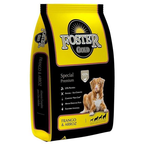 Raçao Foster Gold frango/Arroz Adulto, 15kg é boa?