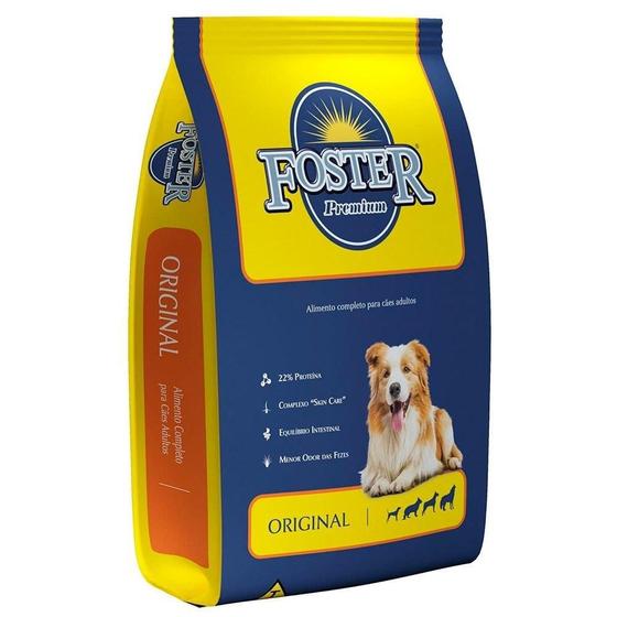 Ração Foster Premium Original, Adulto, 7kg Menor preço em Ração Foster Premium Original, Adulto, 7kg