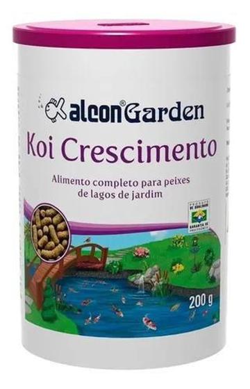 Imagem de Ração Garden Koi Para Crescimento Carpa Alcon 200g