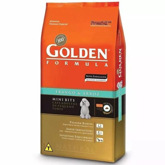 Imagem de Ração Golden Cães Adultos Raças Pequenas Frango 15 Kg