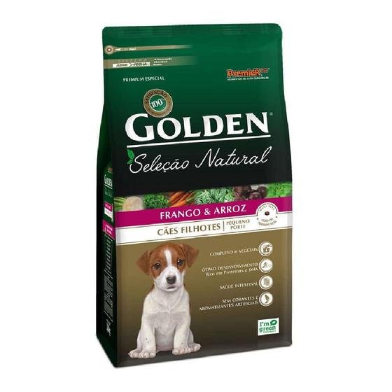 Imagem de Ração Golden Cães Seleção Natural Filhotes Frango 10,1Kg