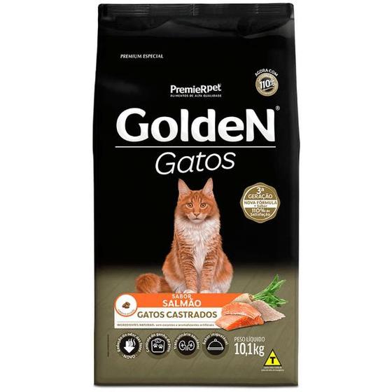 Imagem de Racao golden form gato salmao castrado 10kg