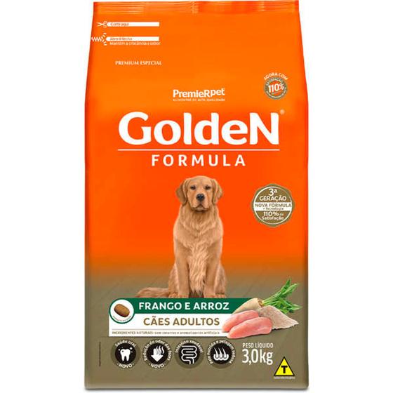 Menor preço em Ração Golden Formula Adulto Frango e Arroz - 15 Kg