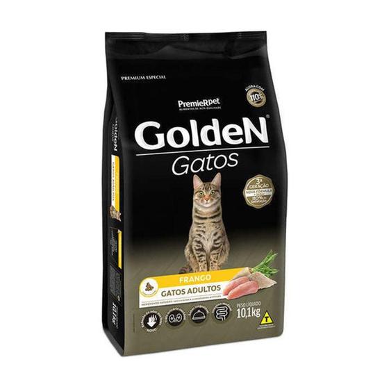 Imagem de Ração Golden Fórmula Gatos Adultos Frango 10,1kg