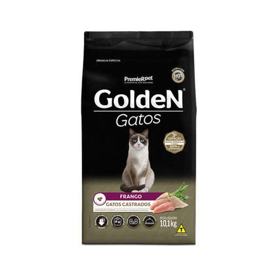 Ração Golden Fórmula Gatos Castrados Adultos Frango 10,1kg é boa?
