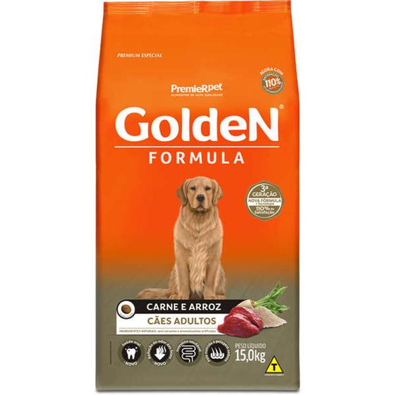 Ração Golden Formula para Cães Adultos Carne e Arroz 15 kg - Premier Pet é boa?
