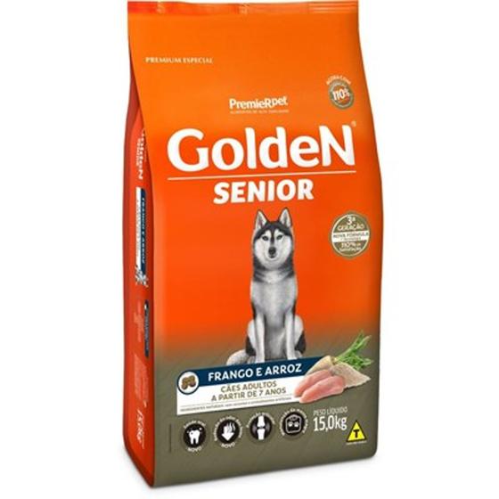 Ração Golden fórmula Premium especial Sênior 15,0 kg Menor preço em Ração Golden fórmula Premium especial Sênior 15,0 kg