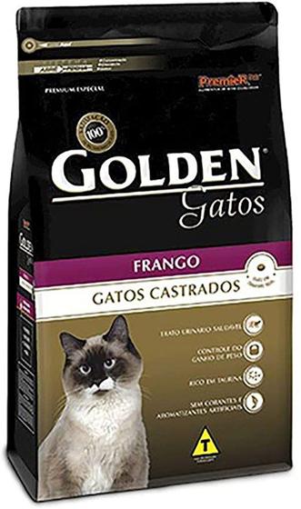 Imagem de Ração Golden Gato Adulto Castrado - Frango - 10,1kg