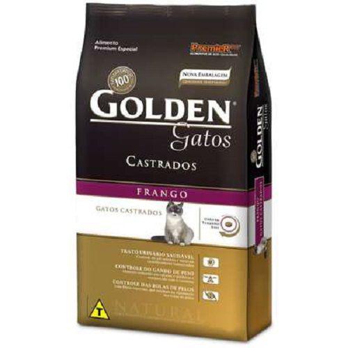 Imagem de Ração Golden Gato Adulto Castrado - Frango - 10,1kg