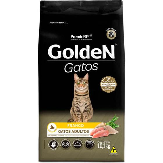 Imagem de Ração Golden Gatos Adultos Frango