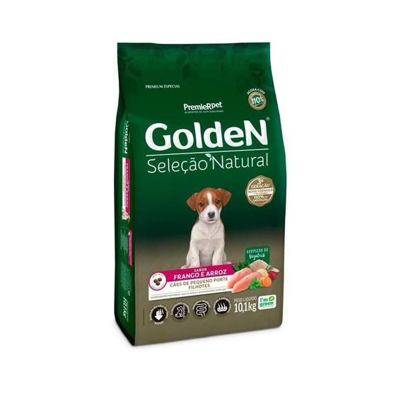 Imagem de Ração Golden Natural Cães Filhote Peq.  Frango,Arroz 1Kg