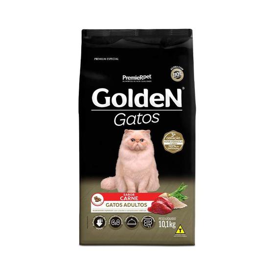 Imagem de Ração golden para gatos adultos sabor carne