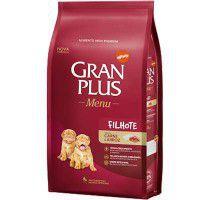 Ração Gran Plus Carne e Arroz para Cães Filhotes- 15KG Menor preço em Ração Gran Plus Carne e Arroz para Cães Filhotes- 15KG