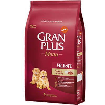 Ração Gran Plus Carne e Arroz para Cães Filhotes- 3KG Menor preço em Ração Gran Plus Carne e Arroz para Cães Filhotes- 3KG