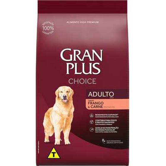 Ração Gran Plus Choice para cães Adultos Sabor Frango e Carne é ruim? Ração Gran Plus Choice para cães Adultos Sabor Frango e Carne é boa?