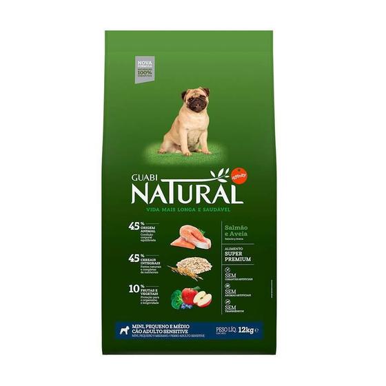 Imagem de Ração Guabi Cães Ads Porte Peq Sensível Salmão E Aveia 2,5Kg