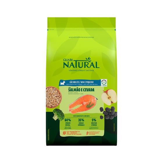 Imagem de Ração Guabi Natural Cão Adulto Mini Peq Salmao Cevada 2,5Kg