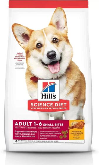 Imagem de Ração Hill's Science Diet Cães Adultos Pedaços Pequenos