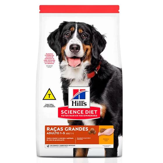 Imagem de Ração Hills Science Diet para Cães Adultos de Grande Porte Sabor Frango 12kg