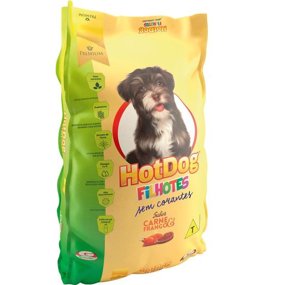 Imagem de Ração Hot Dog Premium Cão Filhote 10,1 kg