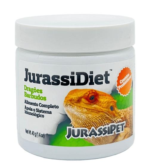 Imagem de Ração Jurassi Diet Pet Pogona Dragão Barbado Seachem 40g