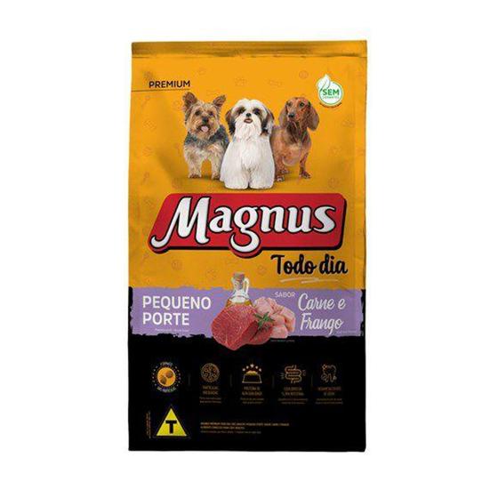 Ração Magnus Premium Todo Dia Cães Adultos Carne/Frango - 20Kg Menor preço em Ração Magnus Premium Todo Dia Cães Adultos Carne/Frango - 20Kg