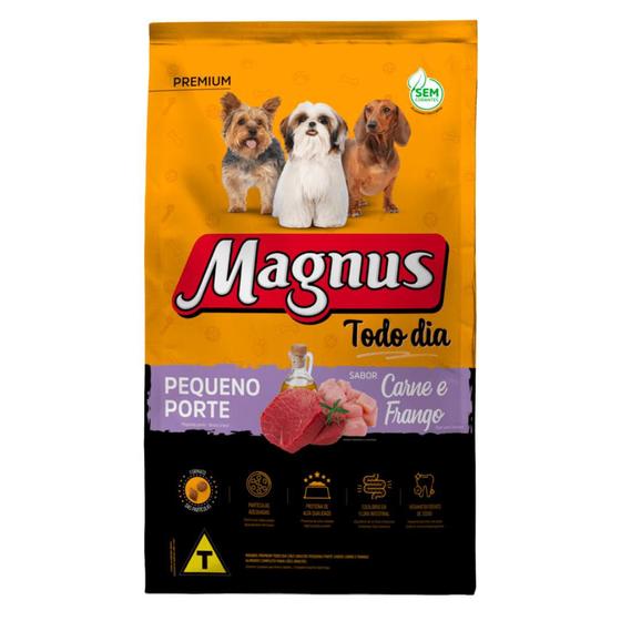 Imagem de Ração Magnus Premium Todo Dia Cães Adultos Pequeno Porte 10,1kg