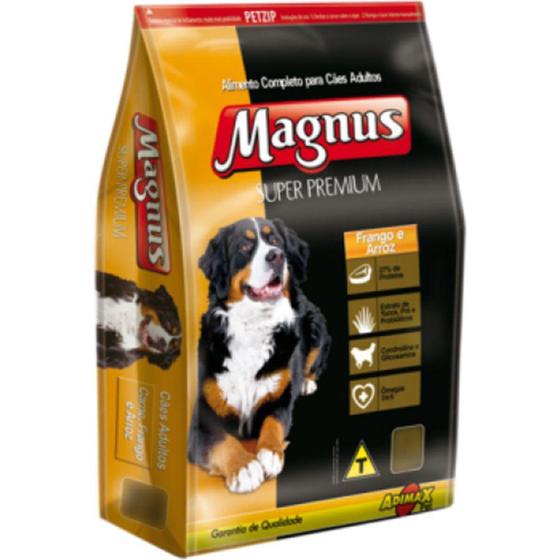 Ração Magnus Super Premium Cães Adultos Frango e Arroz - Adimax pet é boa?