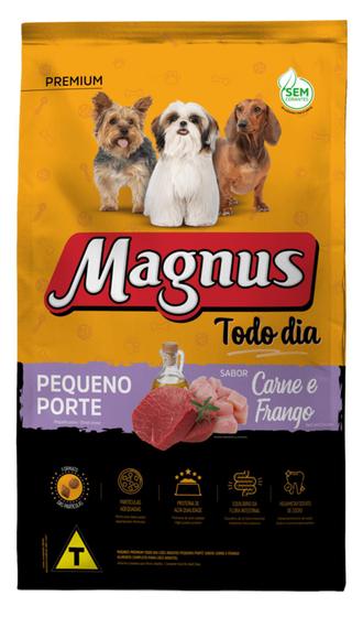 Imagem de Ração Magnus Todo Dia Adulto Raça Pequena 10,1 kg