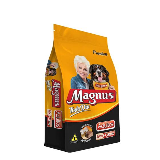 Ração Magnus Todo Dia Cães Adultos Carne 15 kg Menor preço em Ração Magnus Todo Dia Cães Adultos Carne 15 kg