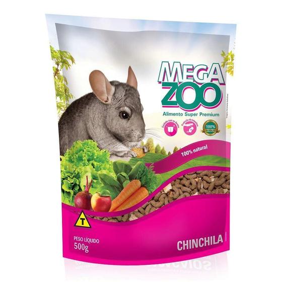 Imagem de Ração Megazoo para Chinchilas  - 500g