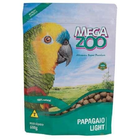 Imagem de Ração Megazoo Para Papagaios Light - 600g