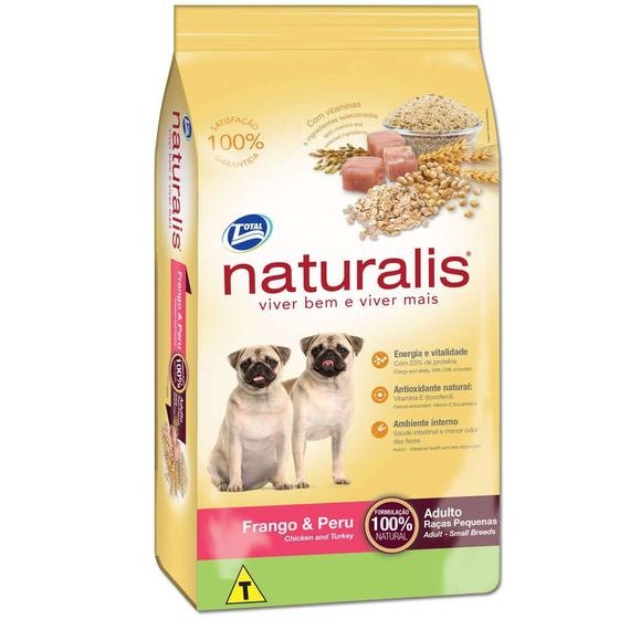 Ração Naturalis Frango & Peru para Cães Adultos Raças Pequenas-20 Kg Menor preço em Ração Naturalis Frango & Peru para Cães Adultos Raças Pequenas-20 Kg
