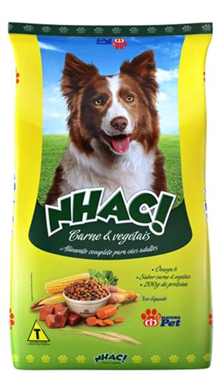 Ração Nhac Cães Adultos 20% proteína Carne e Vegetais - Matsuda Nhac Menor preço em Ração Nhac Cães Adultos 20% proteína Carne e Vegetais - Matsuda Nhac