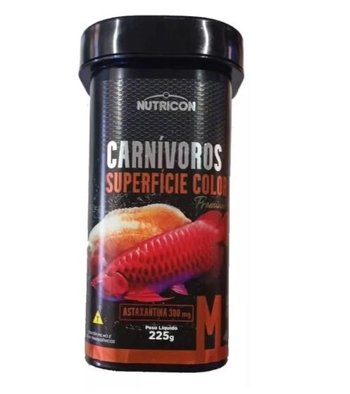 Imagem de Ração Nutricon Carnivoros Superfície Color 225g M