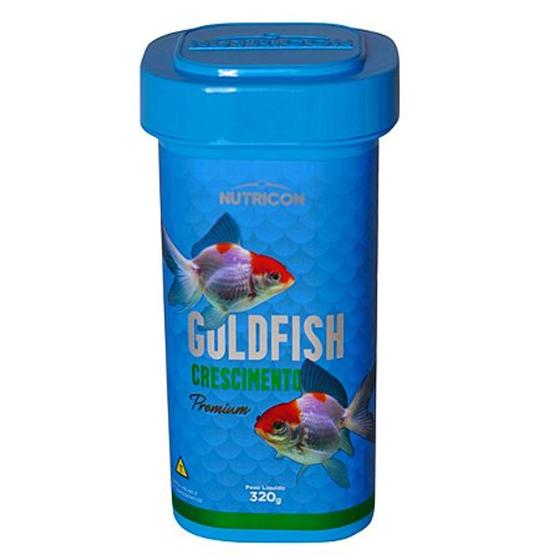 Imagem de Ração Nutricon Goldfisch Crescimento 320gr Peixes Kinguios