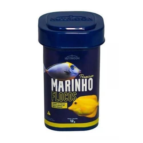 Imagem de Ração Nutricon Marinho Flocos 12G