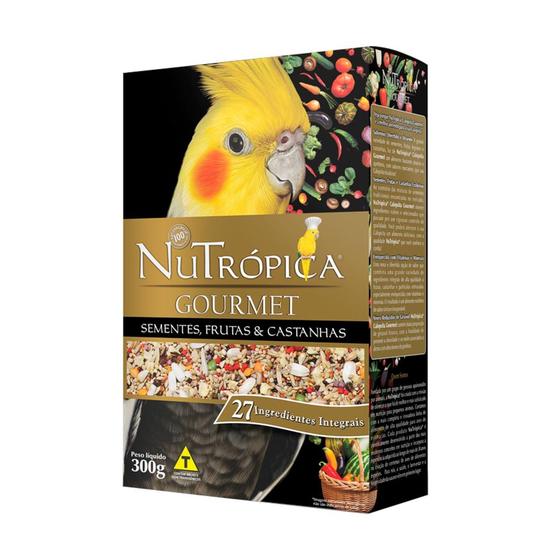 Imagem de Ração Nutrópica Gourmet para Calopsitas 300g