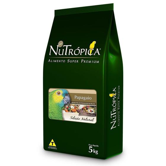 Imagem de Ração Nutrópica Seleção Natural Papagaio - 5 Kg