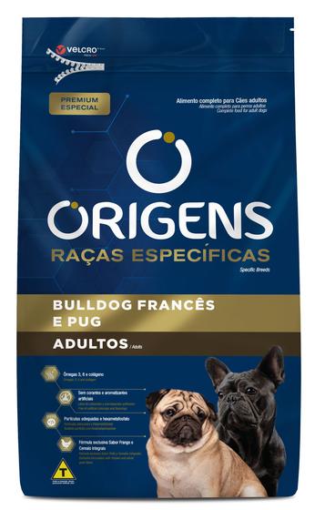 Imagem de Ração Origens Bulldog Francês e Pug Adultos 10.1Kg