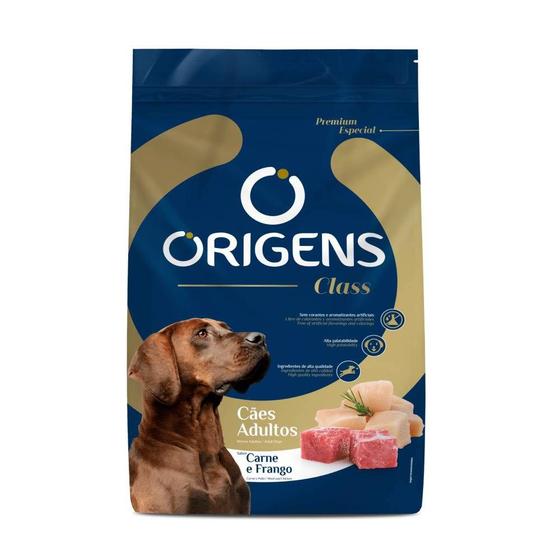 Ração Origens Premium Especial Class Sabor Carne e Frango para Cães Adultos 15kg Menor preço em Ração Origens Premium Especial Class Sabor Carne e Frango para Cães Adultos 15kg