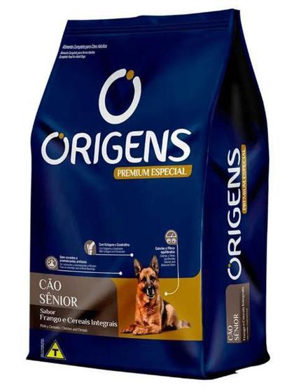 Ração Origens Premium Especial Frango e Cereais Integrais para Cães Sênior Mini e Pequeno 10,1 Kg - Menor preço em Ração Origens Premium Especial Frango e Cereais Integrais para Cães Sênior Mini e Pequeno 10,1 Kg -