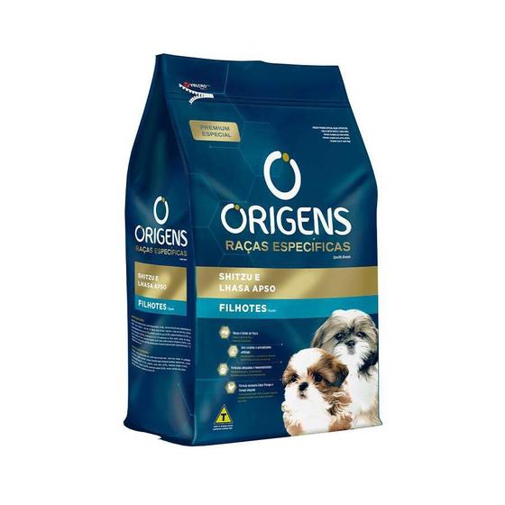Imagem de Ração Origens Raças Específicas para Shitzu e Lhasa Apso Filhotes 1 kg