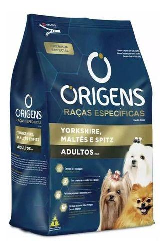 Imagem de Ração Origens Yorkshire Maltês e Spitz Para Cães Adultos Frango 10,1kg