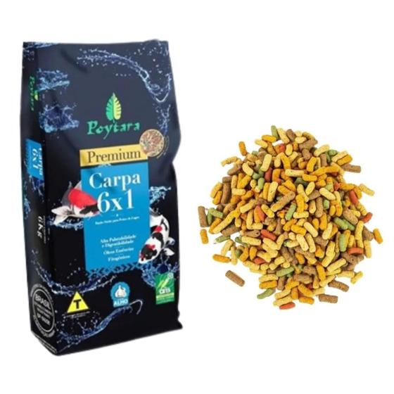 Ração P/carpas Sticks Premium Mix 6x1 -6kg Menor preço em Ração P/carpas Sticks Premium Mix 6x1 -6kg