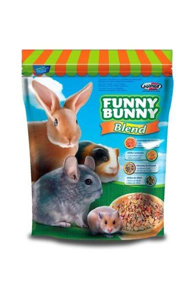 Imagem de Ração P/coelhos Roedores Funny Bunny Blend 500g - SUPRA