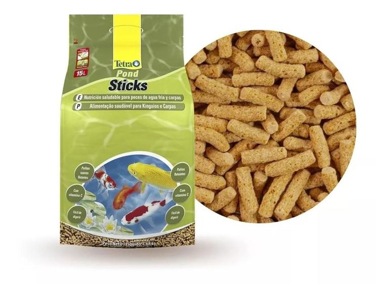 Imagem de Ração P/ Peixes - Tetra Pond Sticks 15l / 1,68kg