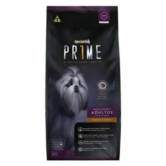 Imagem de Ração Para Cachorro 15KG Special Dog Prime Cão Adulto Raças Pequenas  Sabor Frango e Arroz