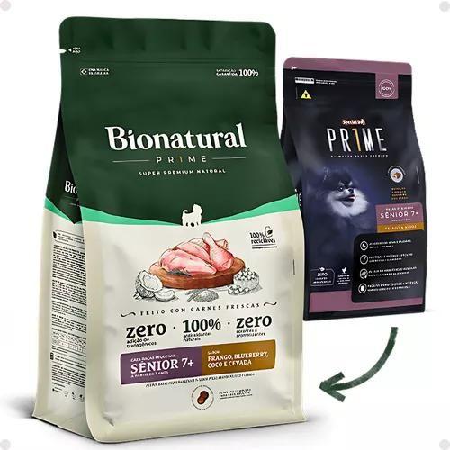 Ração Para Cachorro 2,5KG Special Dog/Bionatural Prime Sênior Raças Pequenas Sabor Frango e Arroz Menor preço em Ração Para Cachorro 2,5KG Special Dog/Bionatural Prime Sênior Raças Pequenas Sabor Frango e Arroz
